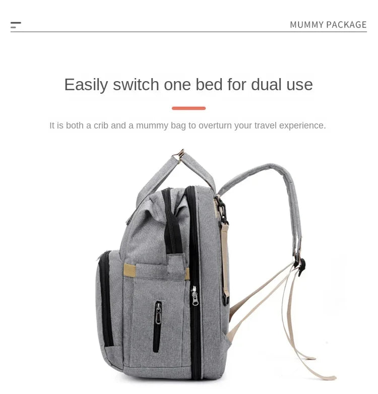 Diaper Bag With Large Bottle Capacity