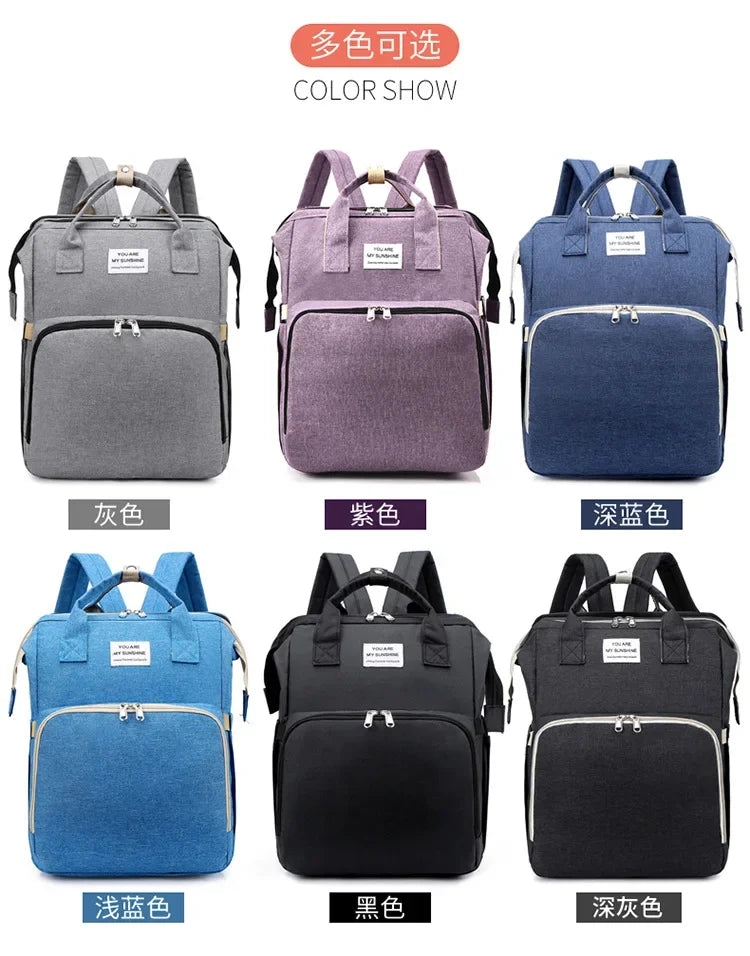 Diaper Bag With Large Bottle Capacity