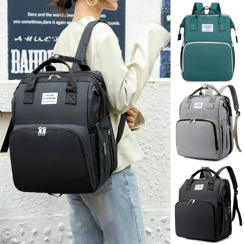 Diaper Bag With Large Bottle Capacity