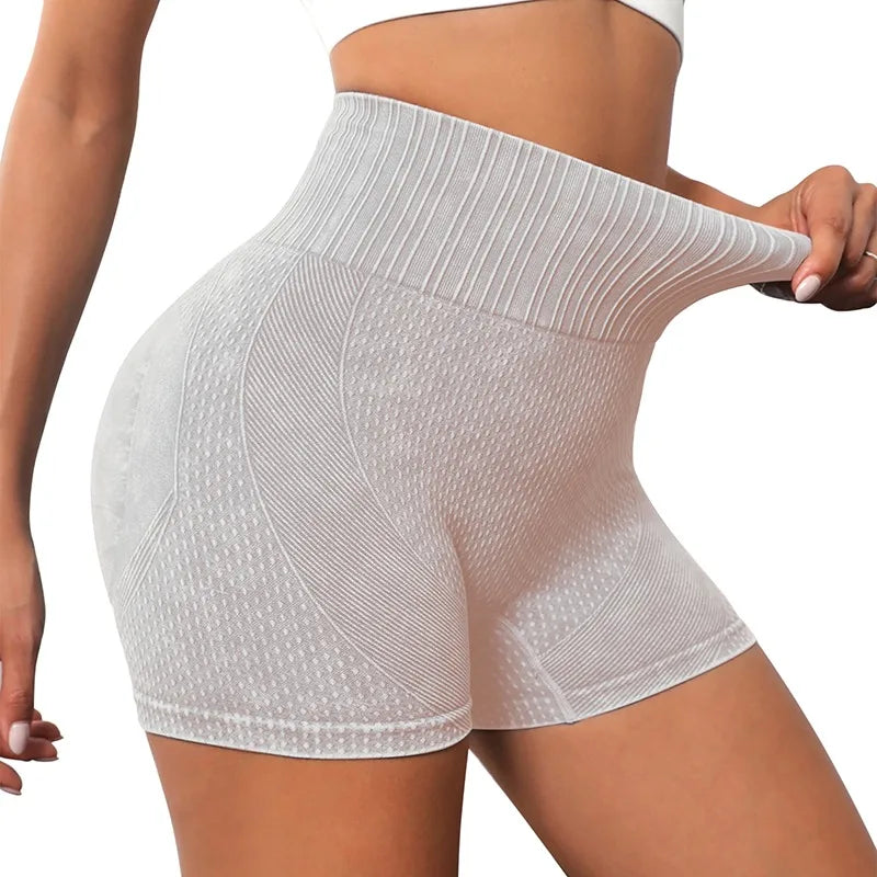Seamless Knitted Sports Running Shorts