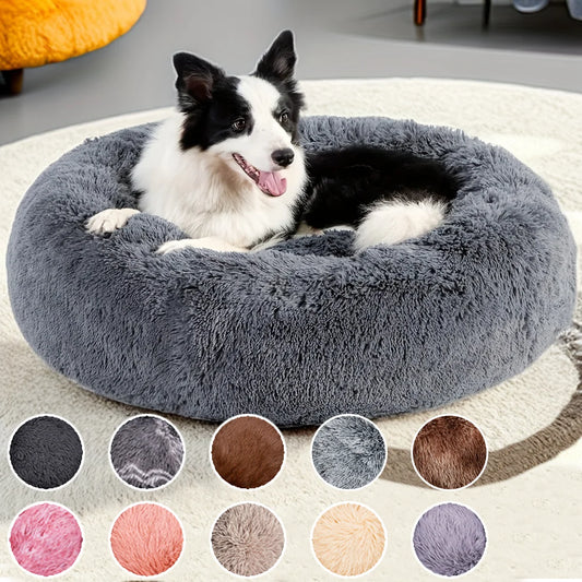 Round Extra Soft Pet Bed