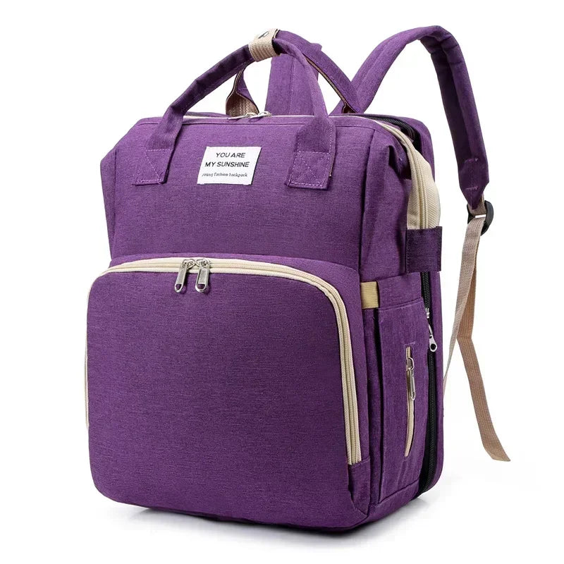 Diaper Bag With Large Bottle Capacity