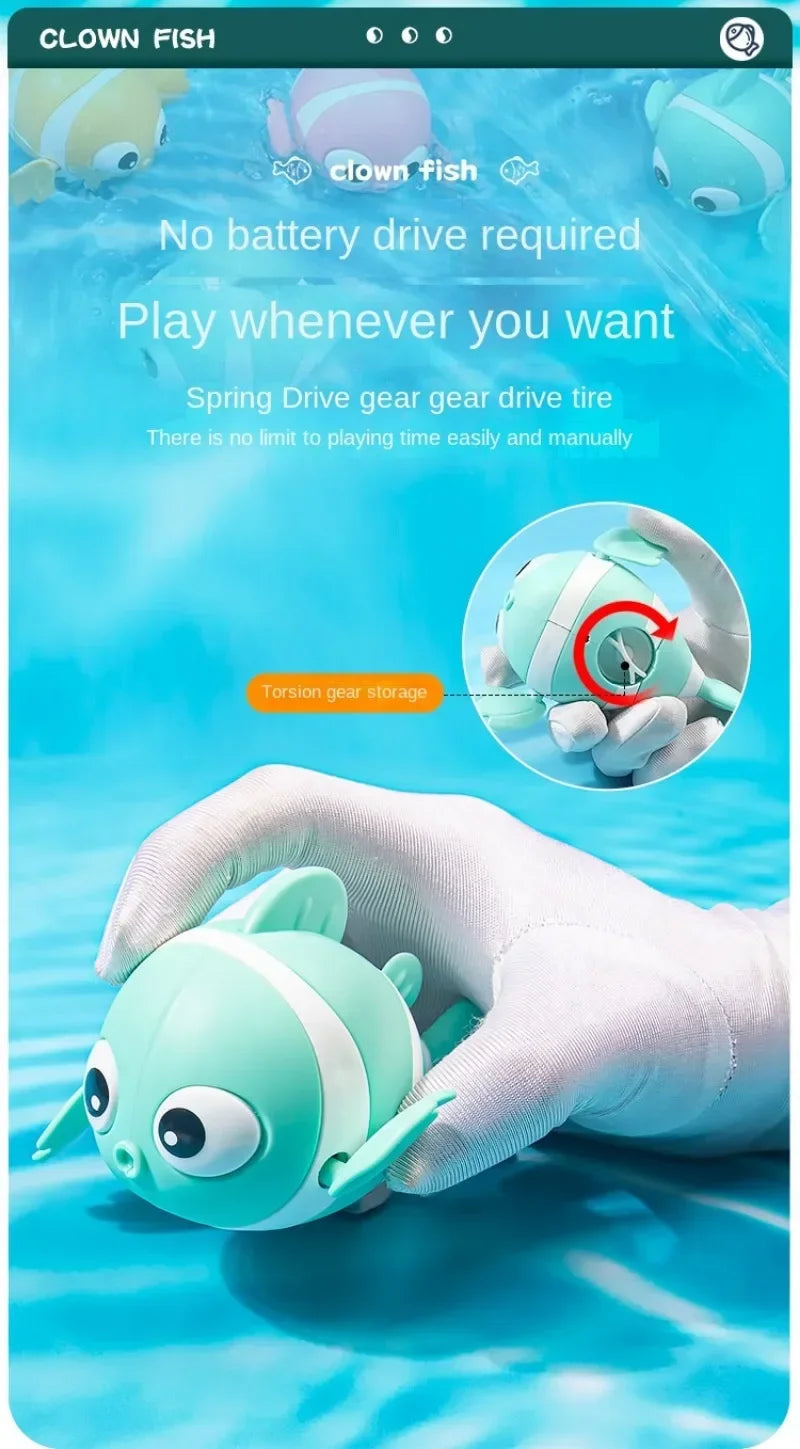 Wind-Up Swimming Fish Toys