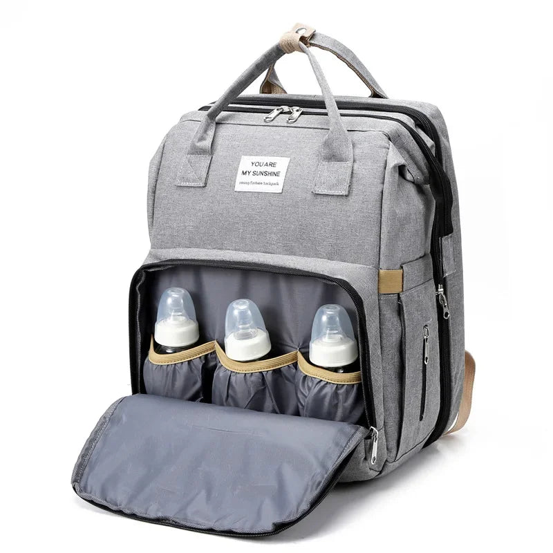 Diaper Bag With Large Bottle Capacity