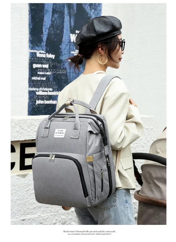 Diaper Bag With Large Bottle Capacity