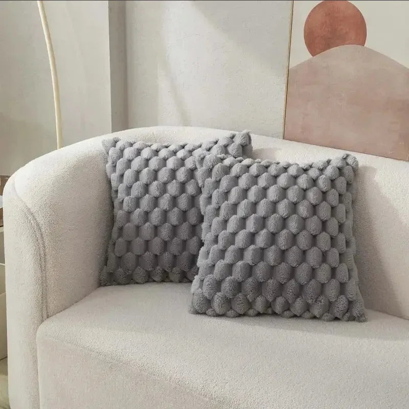 Soft Plush Throw Pillowcase