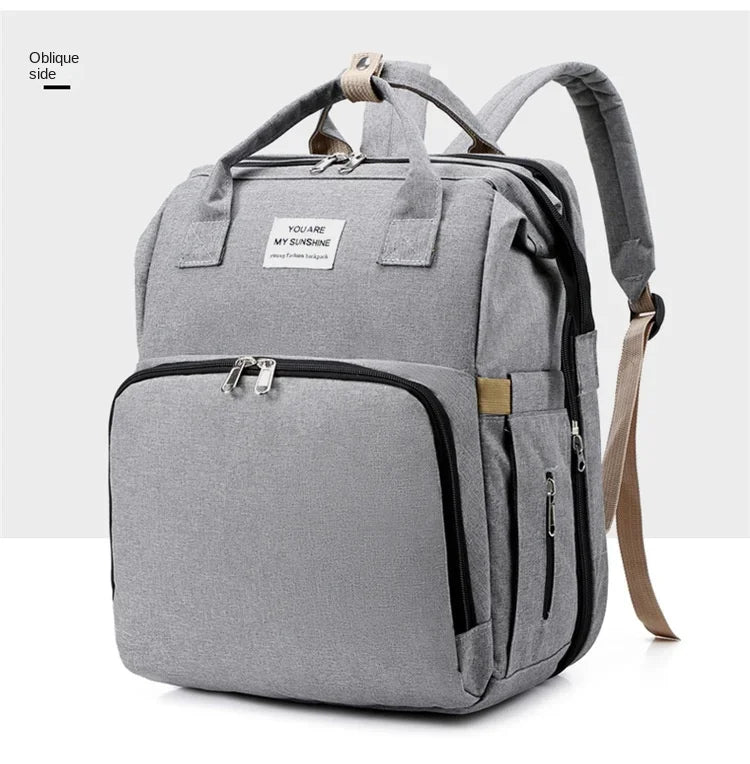 Diaper Bag With Large Bottle Capacity