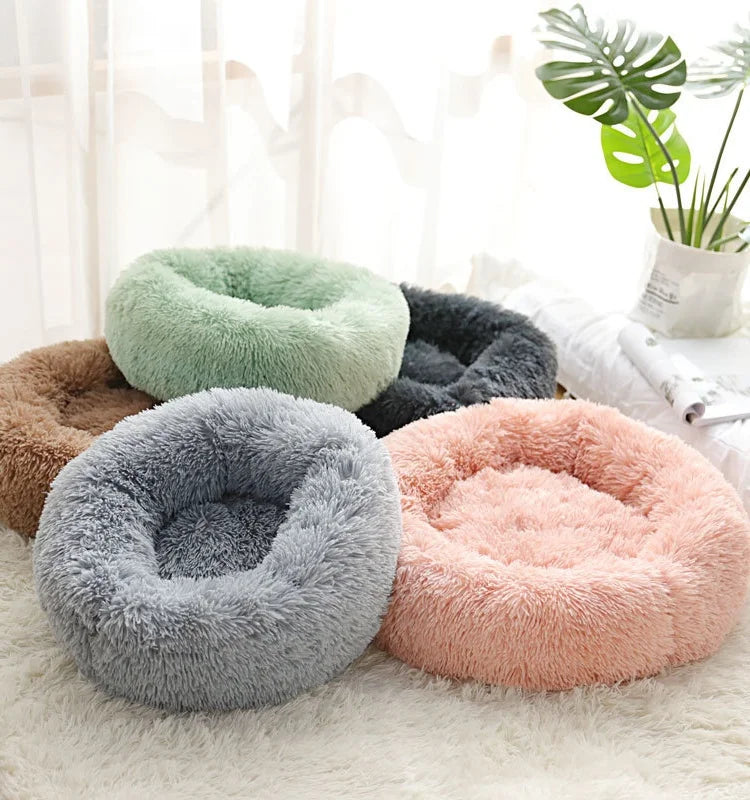 Round Extra Soft Pet Bed