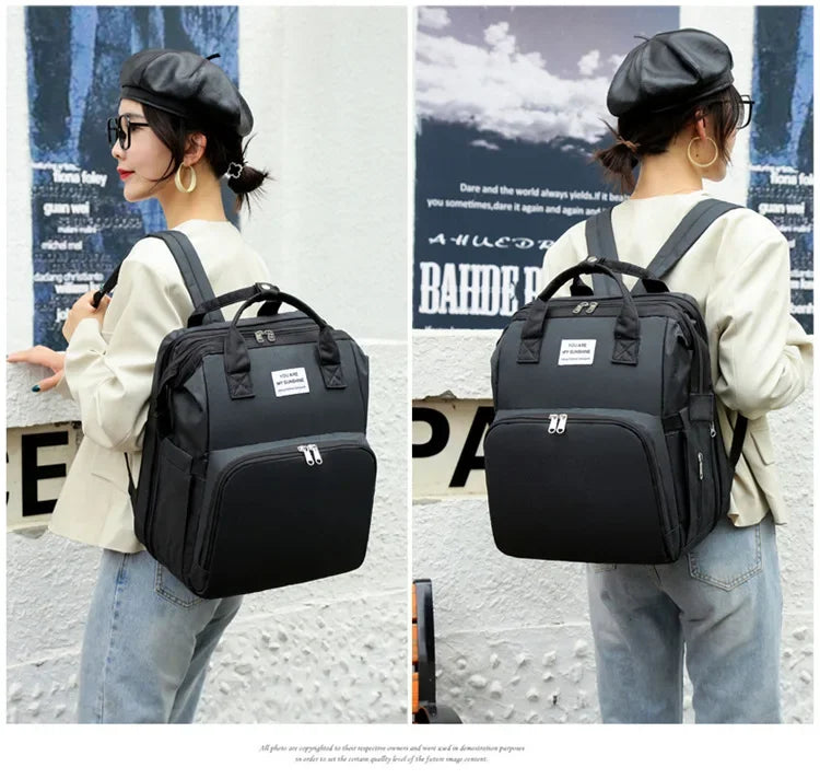 Diaper Bag With Large Bottle Capacity