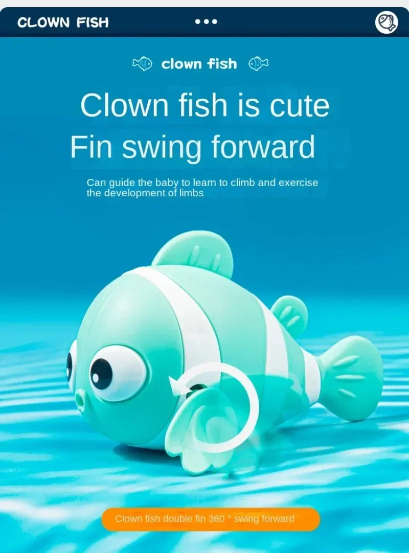 Wind-Up Swimming Fish Toys