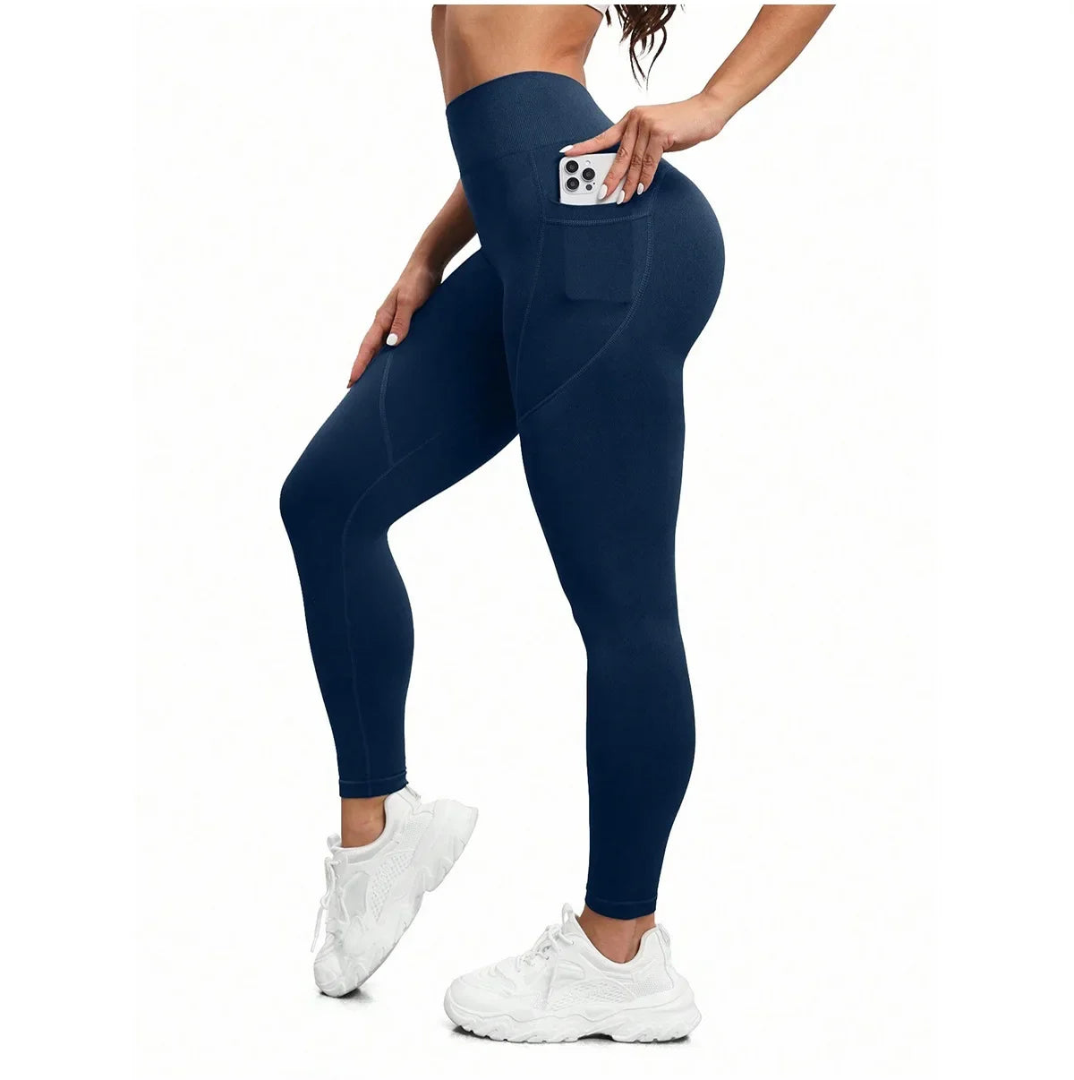 High-Waisted Scrunch Pocket Leggings