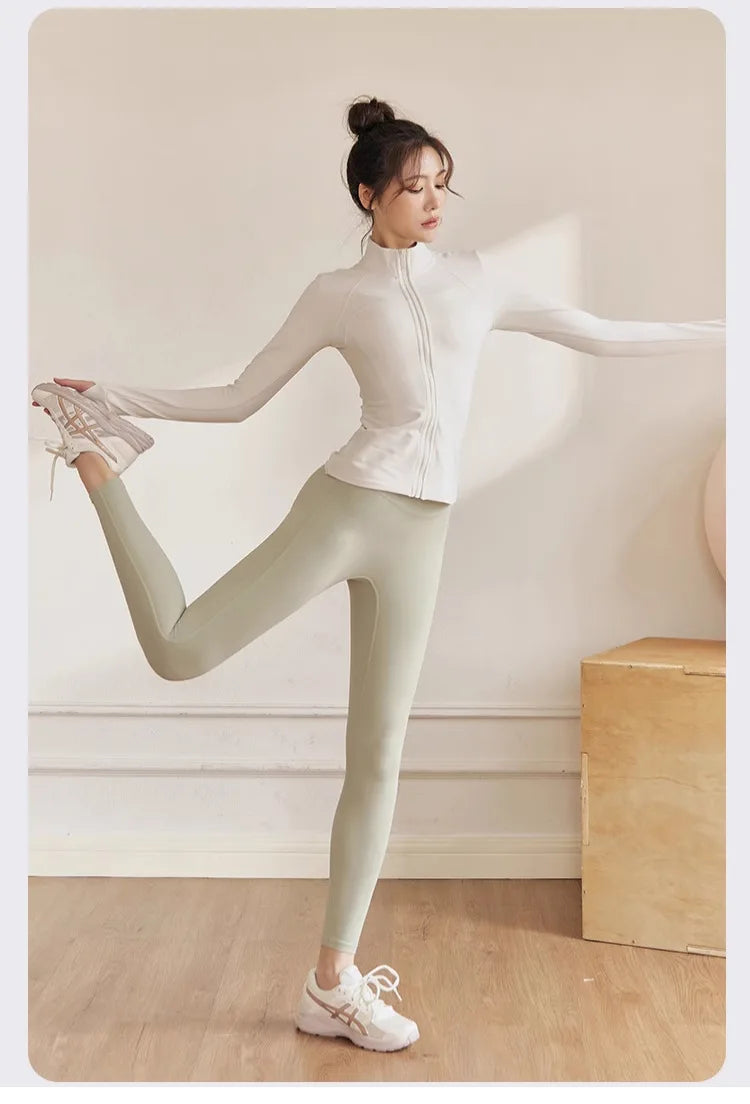 Sleek Zip-Up Performance Jacket