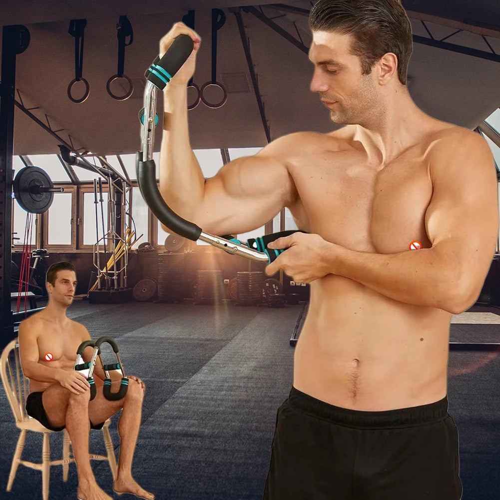 Foam Handle Adjustable Spring Chest and Arm Exerciser