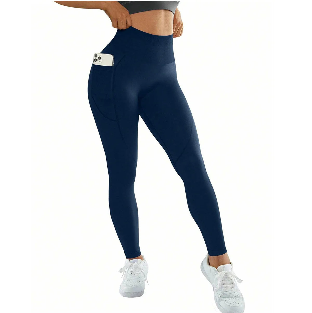 High-Waisted Scrunch Pocket Leggings