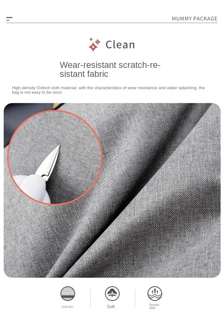 Diaper Bag With Large Bottle Capacity