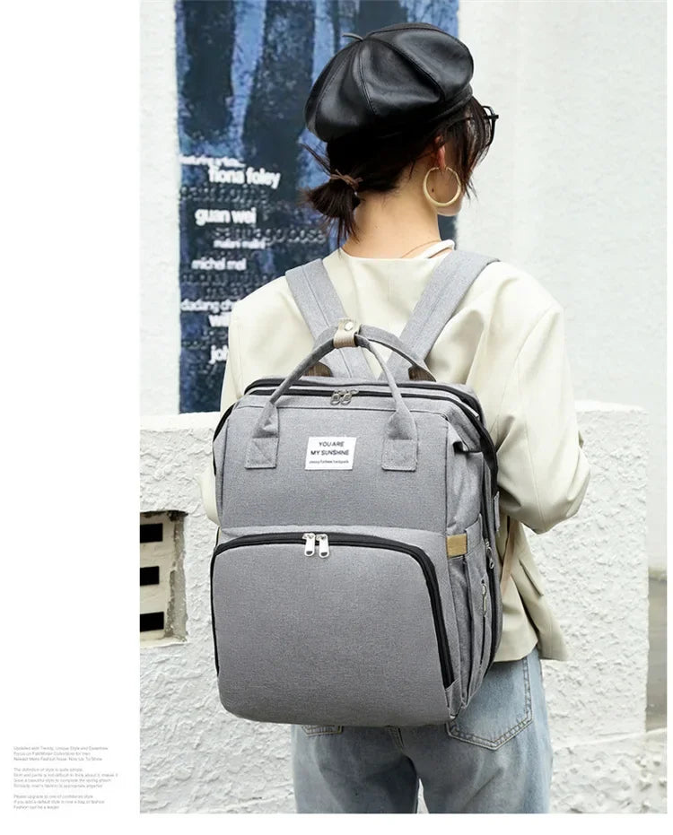 Diaper Bag With Large Bottle Capacity