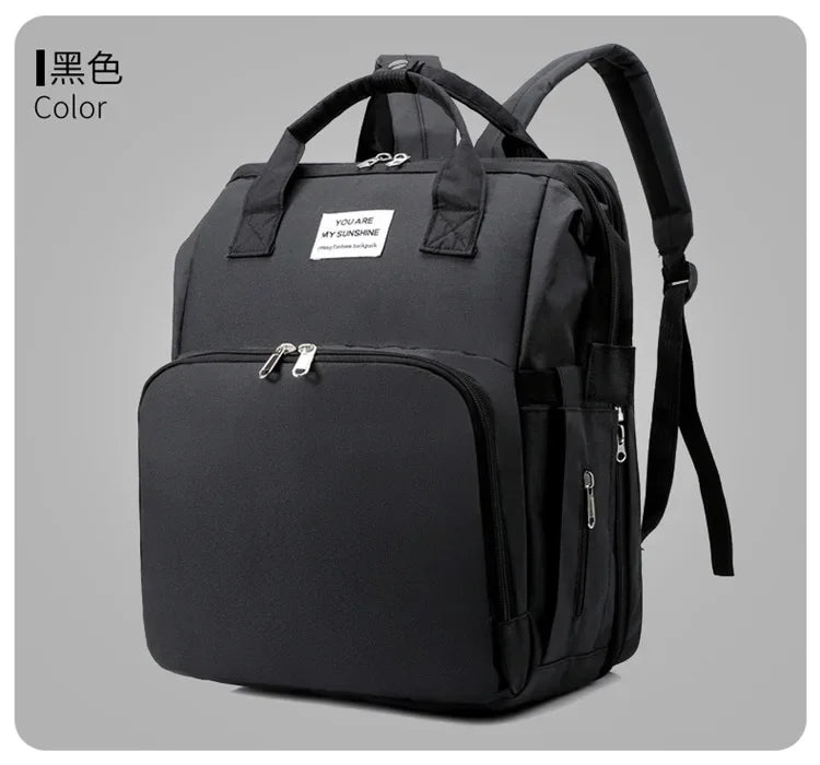 Diaper Bag With Large Bottle Capacity